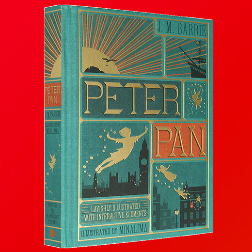 Peter Pan 小飞侠彼得潘 英文原版绘本 彩色立体书 儿童文学经典阅读 pop up book 英文版正版英语书 开发智力 商品图3