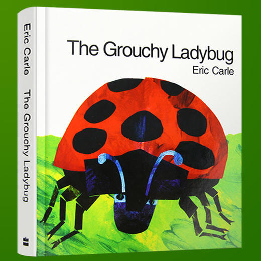 爱生气的瓢虫 英文原版 The Grouchy Ladybug 坏脾气瓢虫英文版 幼儿童英语启蒙绘本 趣味玩具纸板书 Eric Carle 正版进口书 商品图1