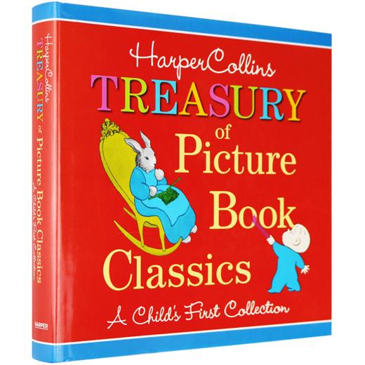 晚安月亮 英文原版 Goodnight Moon 英文版柯林斯绘本睡前故事合集 HarperCollins Treasury of Picture Book 从头到脚 商品图4