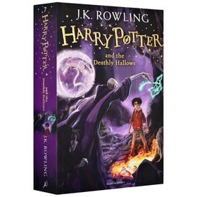 哈利波特与死亡圣器 英文原版小说 英语电影原著 Harry Potter and the Deathly Hallows 哈利波特7 JK 罗琳 英文版进口书籍正版