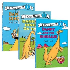 丹尼和恐龙系列3本 英文原版绘本 Danny and the Dinosaur 汪培珽推荐书单 英文版儿童启蒙读物 进口晚安故事图书