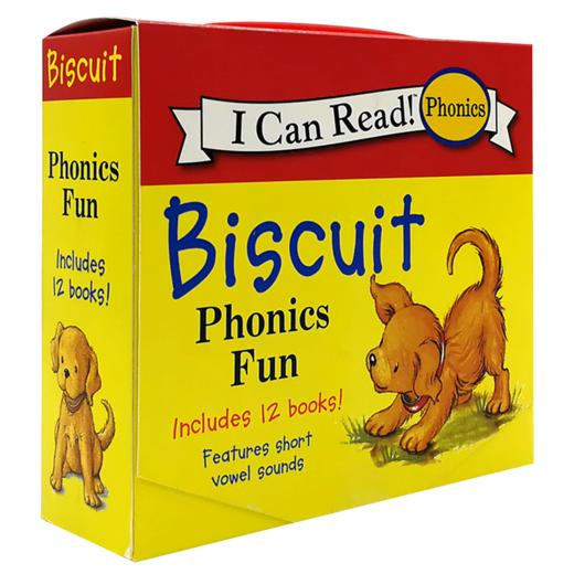 Biscuit Phonics Fun 小饼干狗自然拼读儿童绘本读物12本盒装 英文原版 My First I Can Read 汪培珽推荐 英文版图画书 进口书 商品图4