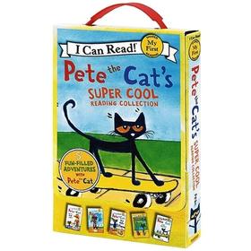 英文原版绘本 I Can Read My First Pete the Cat 皮特猫乐天派人见人爱 4-5-6-8岁 英文版进口初级学习英语童书 汪培珽书单