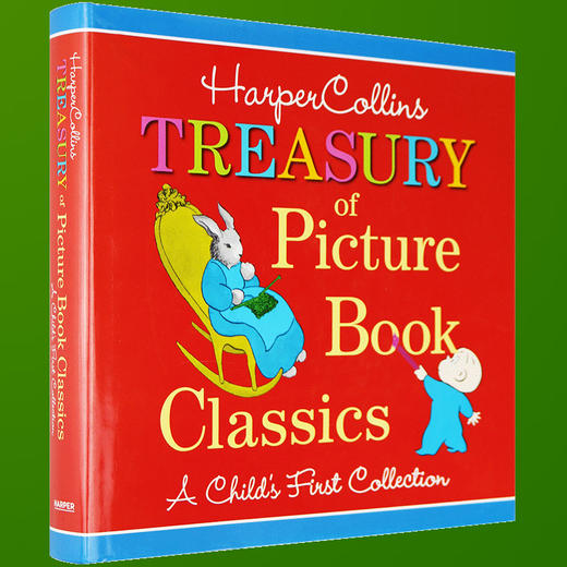 晚安月亮 英文原版 Goodnight Moon 英文版柯林斯绘本睡前故事合集 HarperCollins Treasury of Picture Book 从头到脚 商品图2