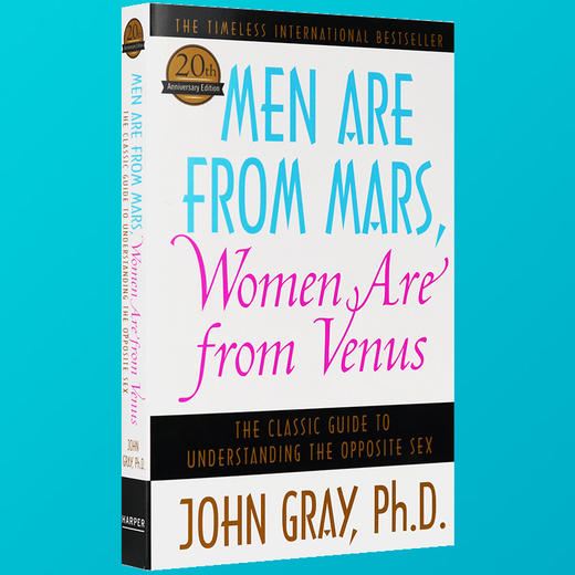 男人来自火星女人来自金星 英文版原版 men are from mars women are from venus John Gray 英文原版 正版进口书 商品图1