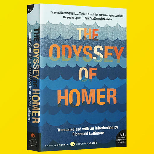The Odyssey of Homer 荷马史诗 奥德赛 英文原版文学书 Lattimore 翻译 英文版进口书 商品图1