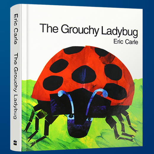 爱生气的瓢虫 英文原版 The Grouchy Ladybug 坏脾气瓢虫英文版 幼儿童英语启蒙绘本 趣味玩具纸板书 Eric Carle 正版进口书 商品图3