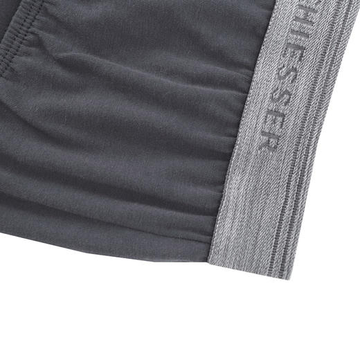 （清仓款，不退换，颜色随机，白色为主，宝蓝灰色）SCHIESSER/舒雅男士舒美棉三角内裤2条装    35/2058S 商品图3