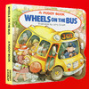 Wheels on the Bus 哗哗巴士 英文原版英语纸板书 亲子儿童绘本 巴士上的车轮 英文版睡前晚安童谣儿童歌曲图画书 商品缩略图1