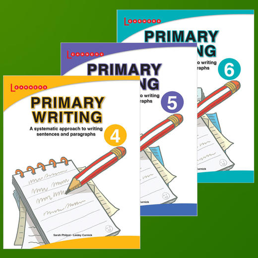 Primary Writing 4-5-6 学乐新加坡小学写作练习册3本 四五六年级 英文原版书 学乐scholastic教材 正版进口原版英文书 英文版书籍 商品图1