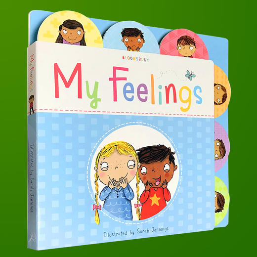 我的感受 英文原版绘本 My Feelings 儿童启蒙情绪绘本 大开本翻翻纸板书 亲子互动早教躲猫猫英文版正版进口图画书  0-3-6岁 商品图1