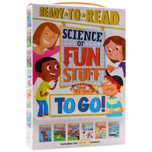 有趣的科学6本 英文原版 Ready to Read Science of Fun Stuff to Go! 分级读物 准备阅读系列 level 3 图画书 英文版进口书 商品图4