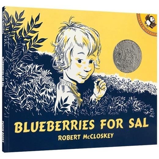 英文原版绘本 小塞尔采蓝莓 凯迪克大奖绘本 Blueberries for Sal: StoryTape  汪培珽英文书单 英文绘本 正版进口书 平装 商品图0