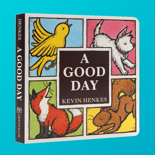 A Good Day 英文原版绘本 美好的一天 幸运的一天 英文版 凯迪克大奖作者 Kevin Henkes 英文原版纸板书 英语书 商品图2