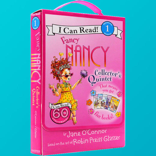 I Can Read系列 Fancy Nancy 漂亮的南希 英文原版绘本 5册套装 英文版儿童英语启蒙读物 正版英语书 商品图2
