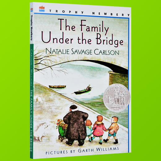 桥下一家人 英文原版 The Family Under the Bridge 英文版儿童文学书 纽伯瑞银奖 少年文学成长小说 正版英语书 商品图2