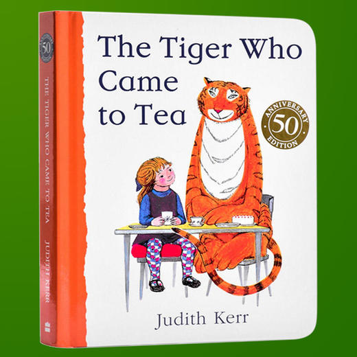 The Tiger Who Came to Tea 英文原版 老虎来喝下午茶 英文版儿童启蒙英语阅读纸板书 进口原版趣味故事绘本5-12岁亲子共读书单 商品图1