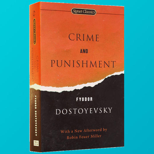 罪与罚 英文原版小说 Crime and Punishment 陀思妥耶夫斯基 Fyodor Dostoyevsky 经典名著 英文版红色小说英语书 商品图3