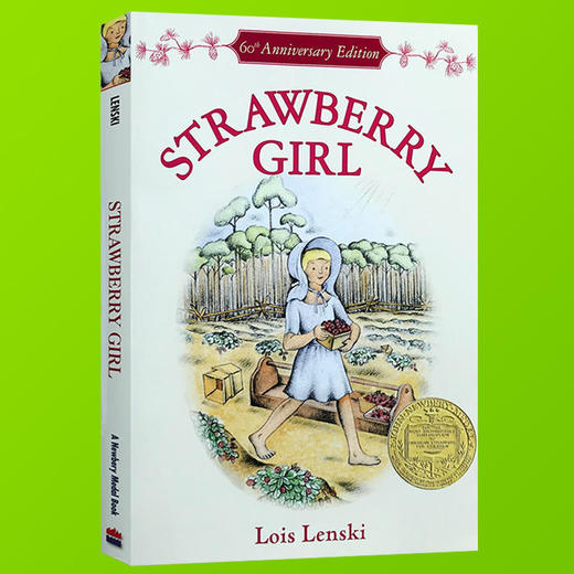 草莓女孩 纽伯瑞金奖 60周年版本 英文原版 Strawberry Girl 60th Anniversary Edition 启蒙儿童如何与邻居相处 8-12岁 儿童文学 商品图1
