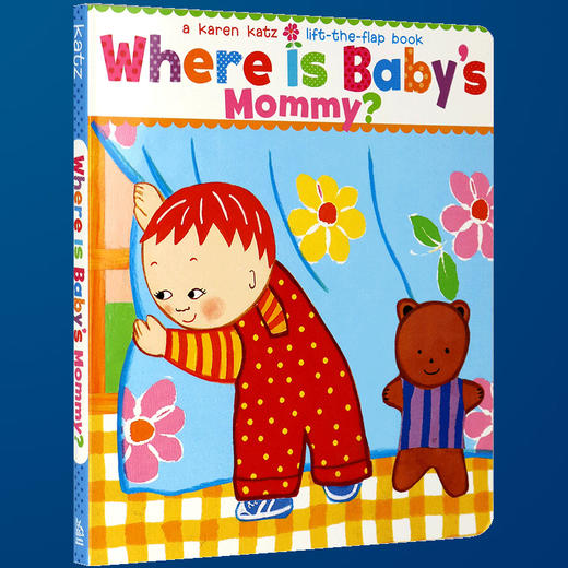 妈妈在哪里？ Karen Katz 卡伦卡茨 英文原版绘本  Where Is Baby’s Mommy？ 纸板翻翻书 英文版正版英语儿童读物书 商品图2