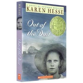 正版 英文原版 Out of the Dust 风儿不要来 Scholastic 1998年纽伯瑞金奖小说 儿童文学小说 尘嚣之外 课外阅读 进口书