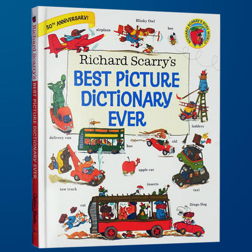 Richard Scarry's Best Picture Dictionary Ever  英文原版书籍 斯凯瑞系列 儿童图解词典字典 英文版金色童书 进口原版英文书 商品图3