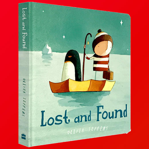 远在天边 英文原版绘本纸板书 Lost and Found 迷路的小企鹅 英文版智慧小孩亲子绘本 Oliver Jeffers书单 英语书 商品图2