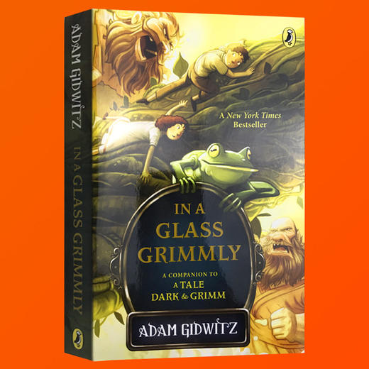 格林童话三部曲之一 英文原版小说 In a Glass Grimmly 韩塞尔和葛雷特 英文版中小学英语阅读读物进口书籍 Adam Gidwitz 商品图2