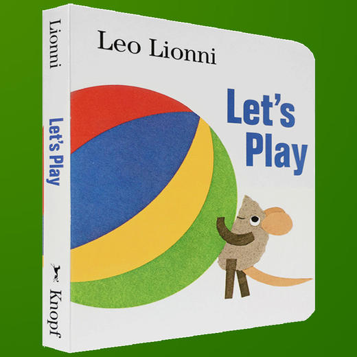 英文进口绘本 Leo Lionni 里欧.里奥尼作品 Let's Play 一起玩吧 儿童纸板书 用简单的词语引导孩子学习英语拼图画儿童读物 商品图3