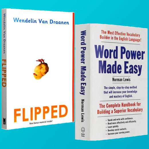 华研原版 word power made easy 单词的力量 英语说文解字 英文原版工具书+Flipped 怦然心动 英文原版小说 2本套装英文版进口书籍 商品图2