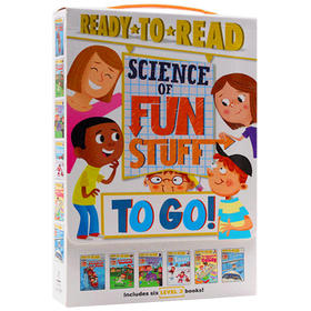 有趣的科学6本 英文原版 Ready to Read Science of Fun Stuff to Go! 分级读物 准备阅读系列 level 3 图画书 英文版进口书