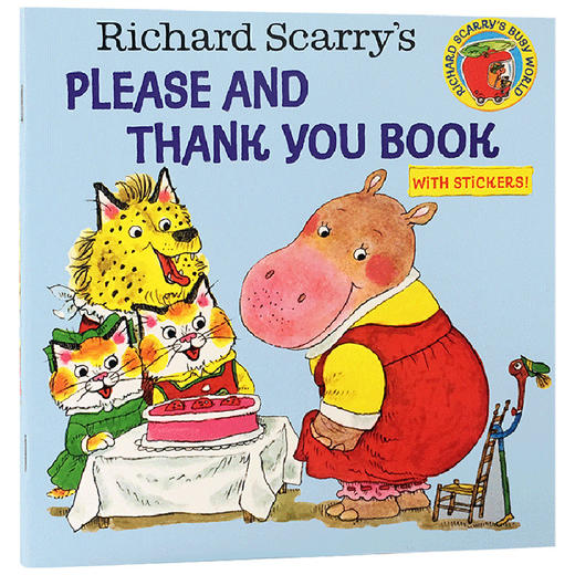 拜托了与谢谢你 英文原版儿童绘本 Richard Scarry’s Please and Thank You Book 斯凯瑞 礼貌用语启蒙书 英文版正版进口书 商品图0