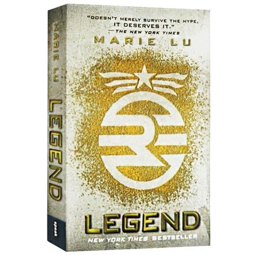 正版 传奇 英文原版科幻小说 Legend 纽约时报推荐书 华裔新锐女作家陆希未代表作品 英文版进口书 Marie Lu 商品图0