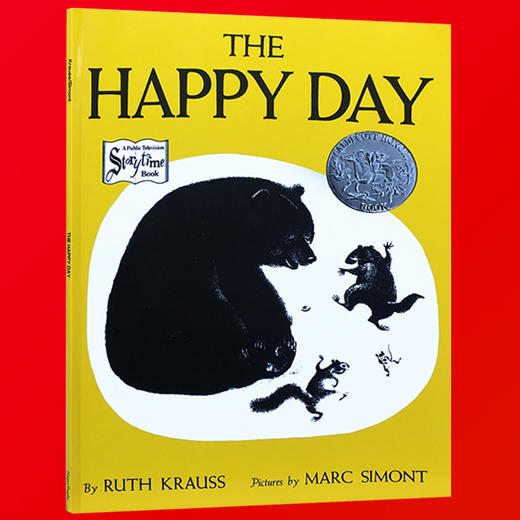 英文原版绘本 The Happy Day 快乐的一天 凯迪克银奖黑白绘本里的春天 大开本平装 4-8岁 露丝.克劳斯 Ruth Krauss 英文版进口书 商品图3