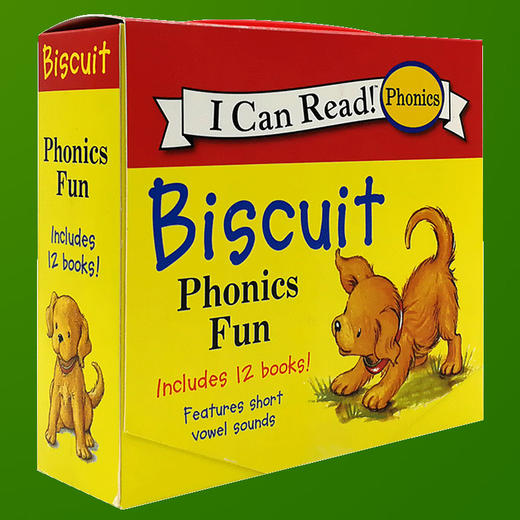 Biscuit Phonics Fun 小饼干狗自然拼读儿童绘本读物12本盒装 英文原版 My First I Can Read 汪培珽推荐 英文版图画书 进口书 商品图3