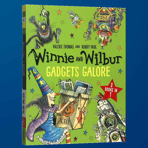 女巫温妮与黑猫威尔伯三合一故事集 英文原版 Winnie and Wilbur 儿童英语魔法故事绘本章节书 英文版原版 正版英语童书 商品图3
