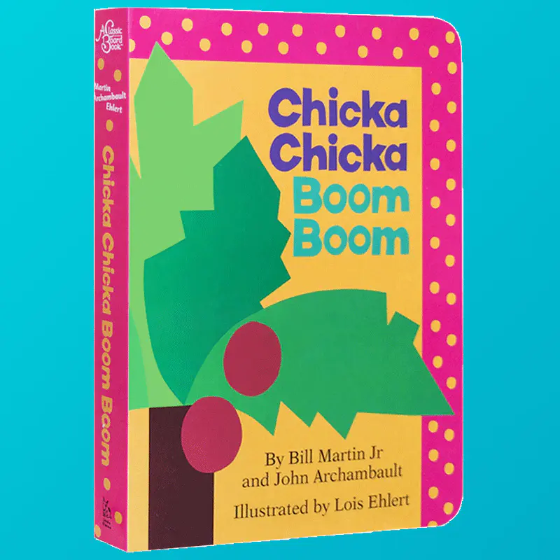 Chicka Chicka Boom Boom 英文版原版儿童绘本叽喀叽喀碰碰英文原版