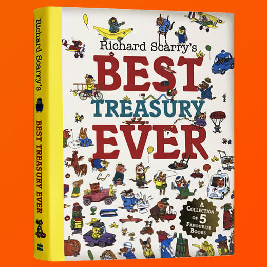 斯凯瑞很好的故事合集 英文原版绘本 Richard Scarry’s Best Treasury Ever 斯凯瑞童书 英文版儿童启蒙书 亲子读物 商品图2