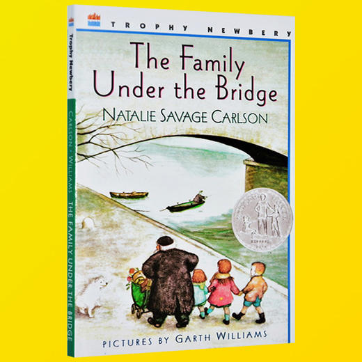 桥下一家人 英文原版 The Family Under the Bridge 英文版儿童文学书 纽伯瑞银奖 少年文学成长小说 正版英语书 商品图1