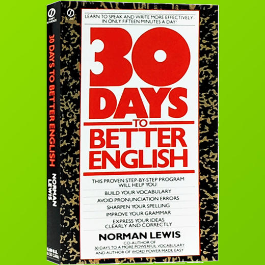 正版 30天提高英语技能 Thirty Days to Better English 英文原版 Word Power Made Easy 单词的力量作者 经典英文版学习 商品图1