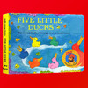 英文原版绘本书 Five Little Ducks 五只小鸭 童谣绘本纸板撕不烂纸板书 英文版 0-6岁儿童启蒙绘本故事书 廖彩杏书单英语书 商品缩略图1