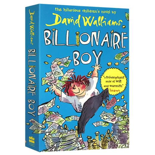 钱堆里的男孩 英文原版 Billionaire Boy 大卫少年幽默小说系列 罗尔德达尔继承人David Walliams 商品图2