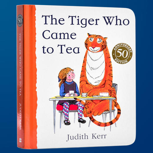 The Tiger Who Came to Tea 英文原版 老虎来喝下午茶 英文版儿童启蒙英语阅读纸板书 进口原版趣味故事绘本5-12岁亲子共读书单 商品图2