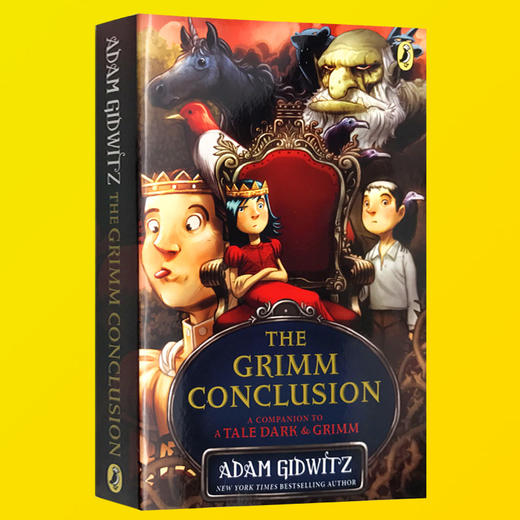 格林童话三部曲之一 英文原版小说书 The Grimm Conclusion 韩塞尔和葛雷特 英文版儿童小说 中小学英语课外阅读读物 Adam Gidwitz 商品图1