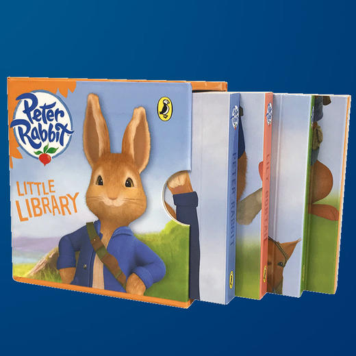 正版 彼得兔动画 小小图书馆 英文原版 Peter Rabbit Animation: Little Library 动物绘本迷你纸板书 英文版进口书籍 商品图3