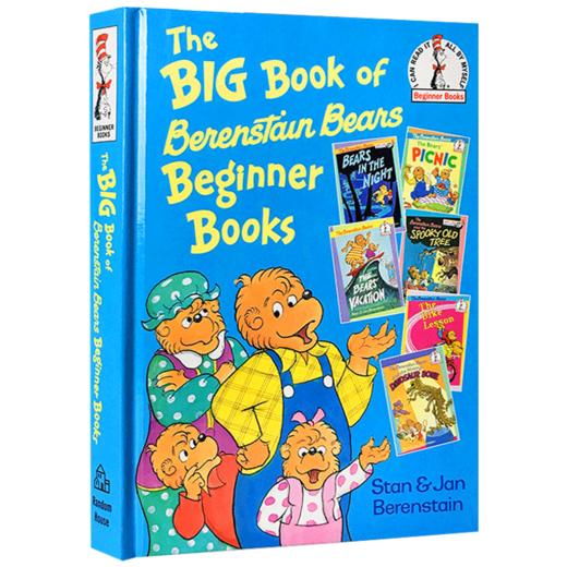 英文原版绘本 贝贝熊大书 6个故事合辑精装 The Big Book of Berenstain Bears Dr Seuss苏斯博士儿童图画故事书 正版 商品图4