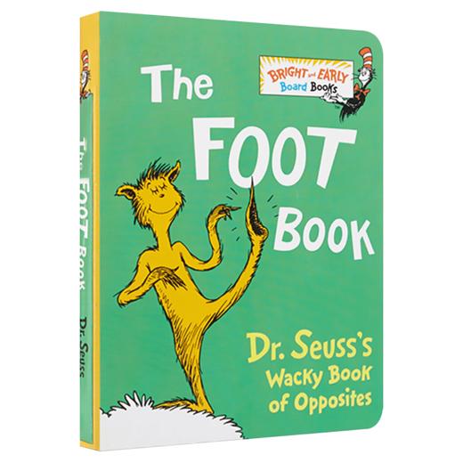 The Foot Book 千奇百怪的脚 英文原版绘本纸板书 Dr. Seuss 苏斯博士系列 2-5-6岁幼儿启蒙阅读英语 廖彩杏推荐 英文版进口书 商品图4