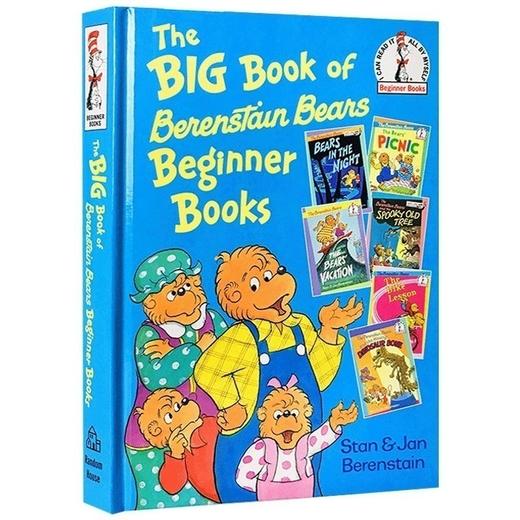 英文原版绘本 贝贝熊大书 6个故事合辑精装 The Big Book of Berenstain Bears Dr Seuss苏斯博士儿童图画故事书 正版 商品图0