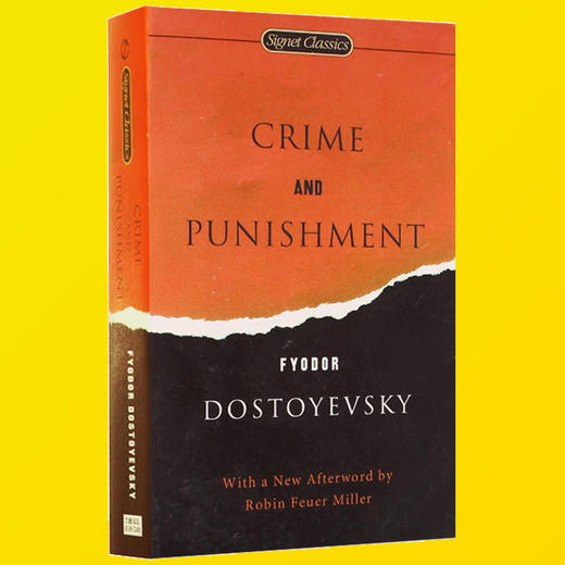 罪与罚 英文原版小说 Crime and Punishment 陀思妥耶夫斯基 Fyodor Dostoyevsky 经典名著 英文版红色小说英语书 商品图2