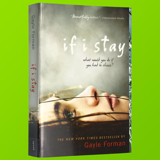 If I Stay 徘徊人世间 如果我留下 英文原版 电影原著小说 进口书 Gayle Forman 盖尔福尔曼 英文版关于亲情爱情的 商品图1